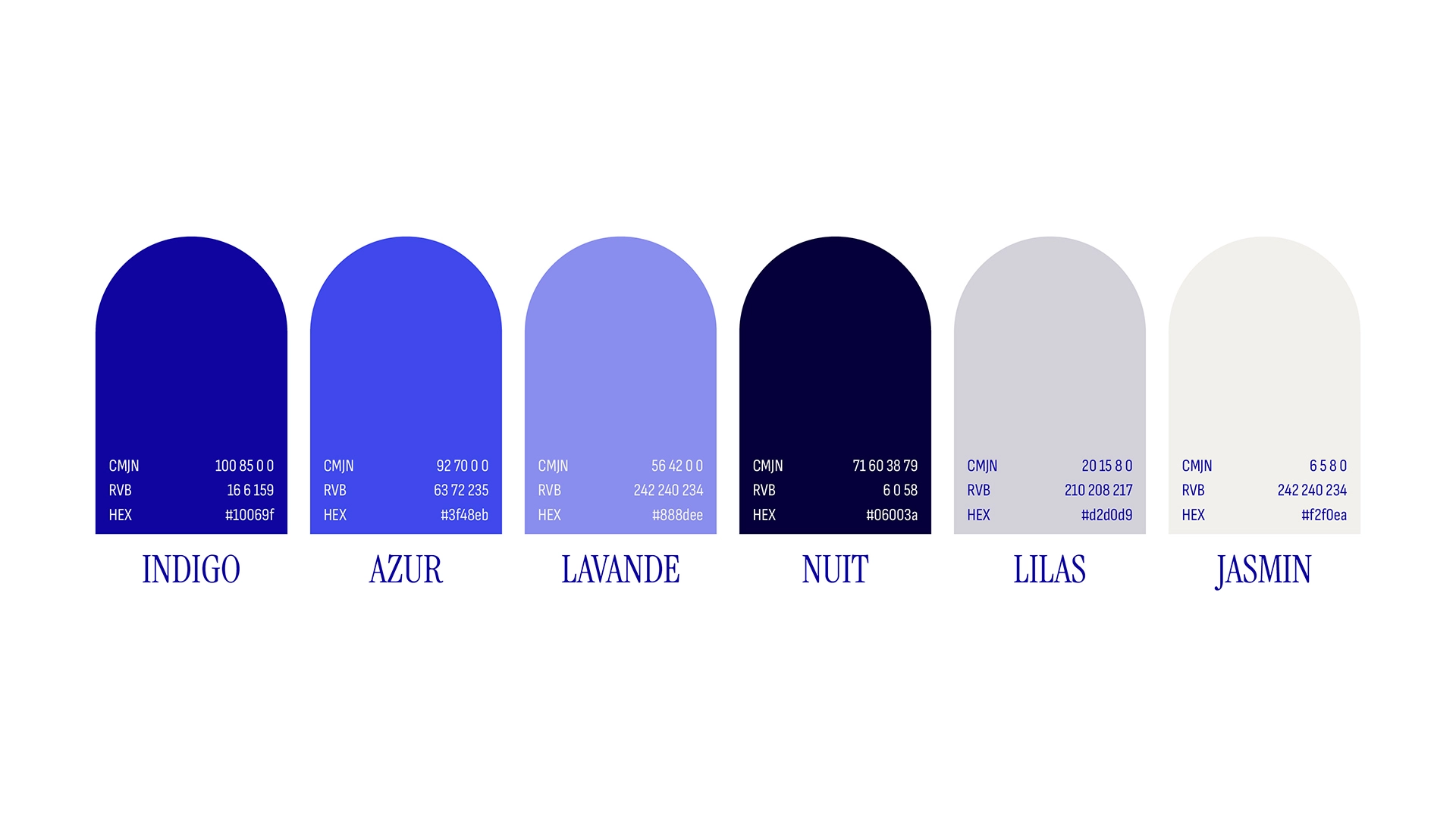 Palette couleurs KYMSSIA – branding cosmétique - Sable Noir