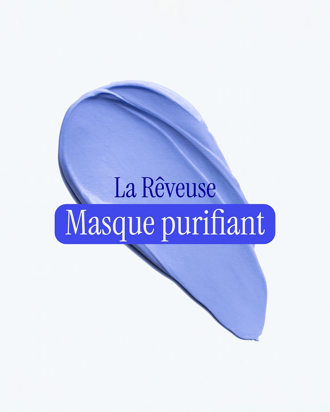 Texture Masque purifiant KYMSSIA La Rêveuse – branding cosmétique - Sable Noir